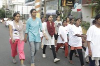 Celebs at Pink Ribbon Walk 2012 Photos